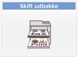 Skift udbakke