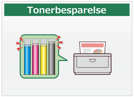 Tonerbesparelse
