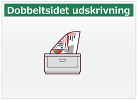 Dobbeltsidet udskrivning