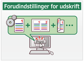 Forudindstillinger for udskrift