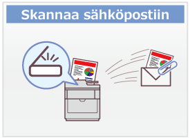Skannaa sähköpostiin