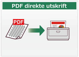 PDF direkte utskrift