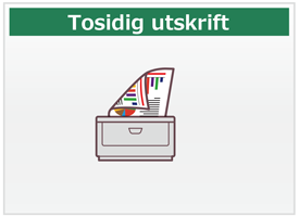 Tosidig utskrift