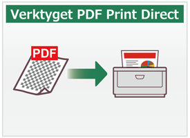 Verktyget PDF Print Direct