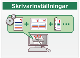 Skrivarinställningar