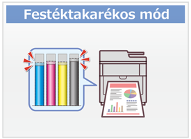 Festéktakarékos mód