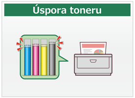 Úspora toneru