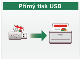 Přímý tisk USB