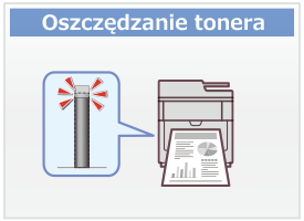 Oszczędzanie tonera