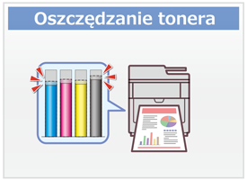 Oszczędzanie tonera