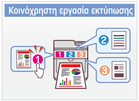 Κοινόχρηστη εργασία εκτύπωσης