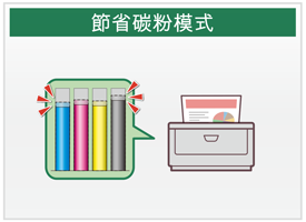 節省碳粉模式