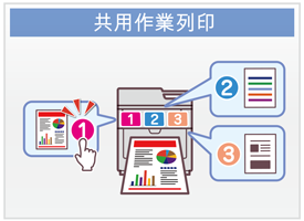共用作業列印
