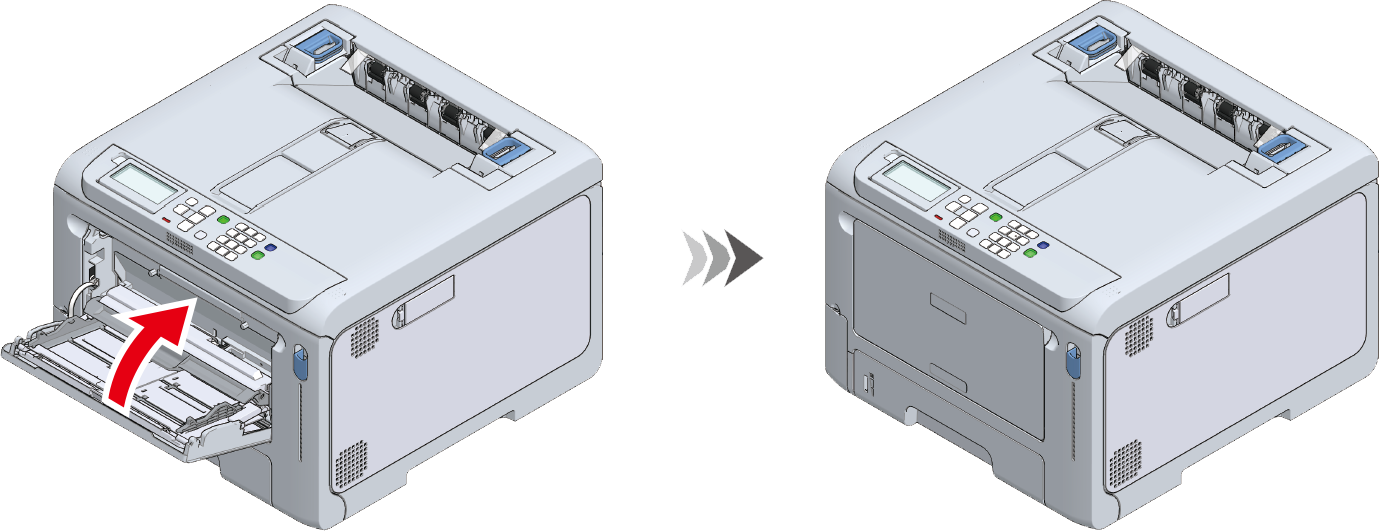 給紙ローラーを交換する（マルチパーパストレイ（MPトレイ）） | OKI