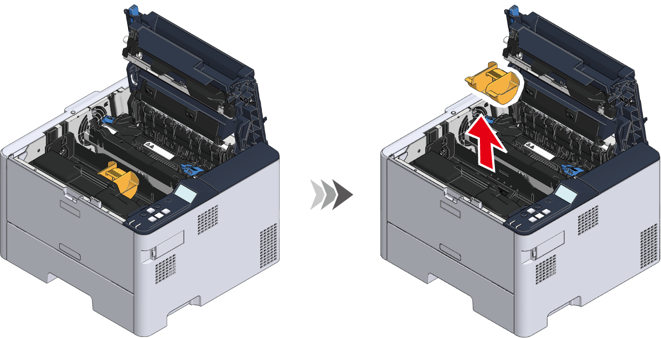 イメージドラムとトナーカートリッジを交換する | OKI