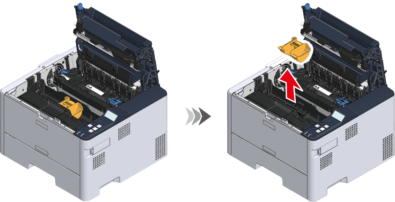 イメージドラムとトナーカートリッジを交換する | OKI