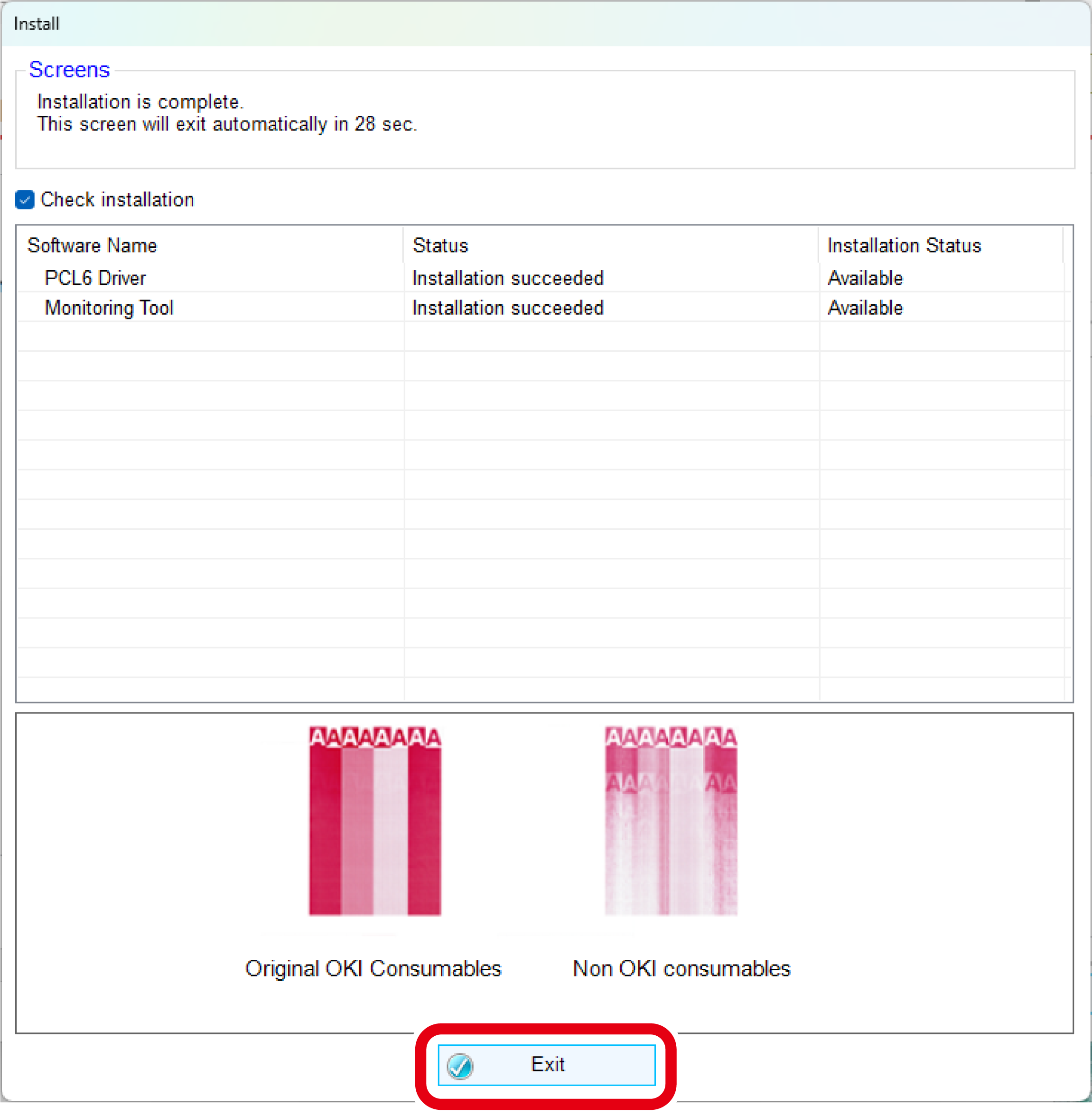 For Windows | OKI