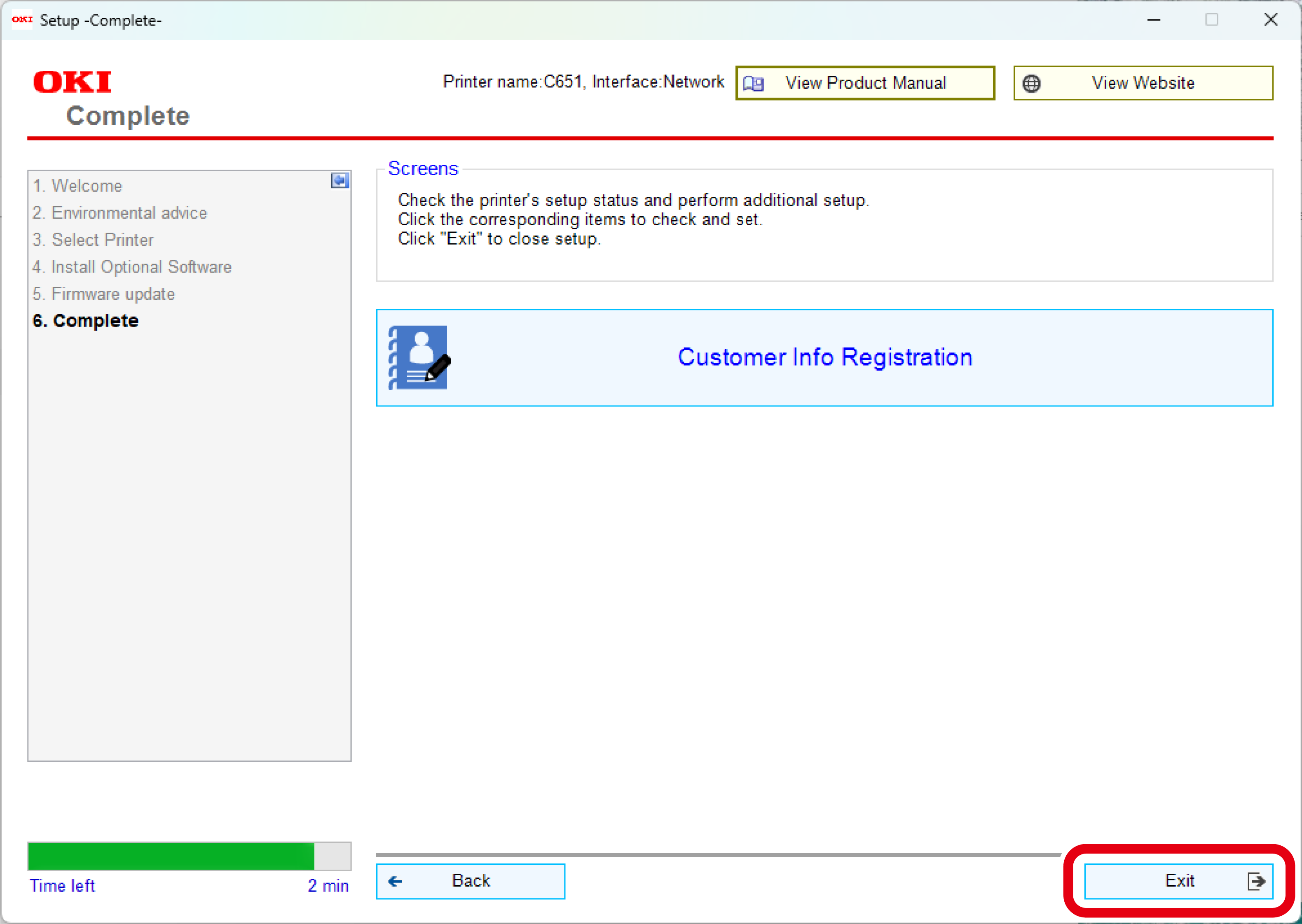 For Windows | OKI